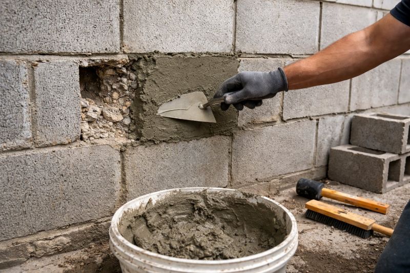 Block Wall Repair in High Bridge, NJ