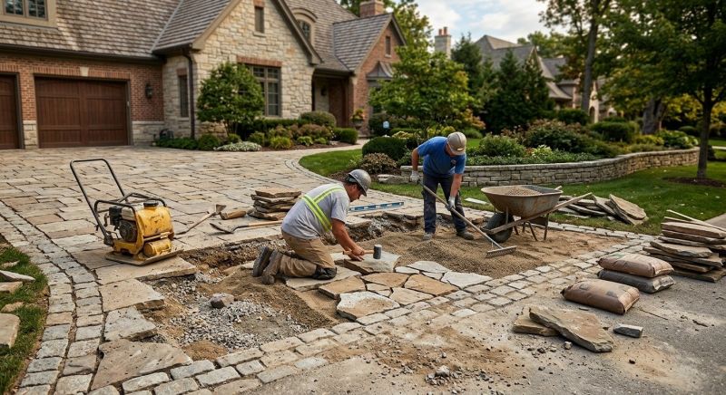 Brick Driveway Repair in Flemington, NJ