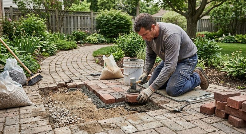 Brick Driveway Repair in Flemington, NJ