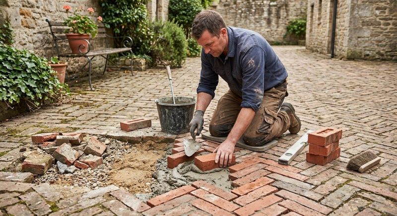 Brick Flatwork Repair in Chester, NJ