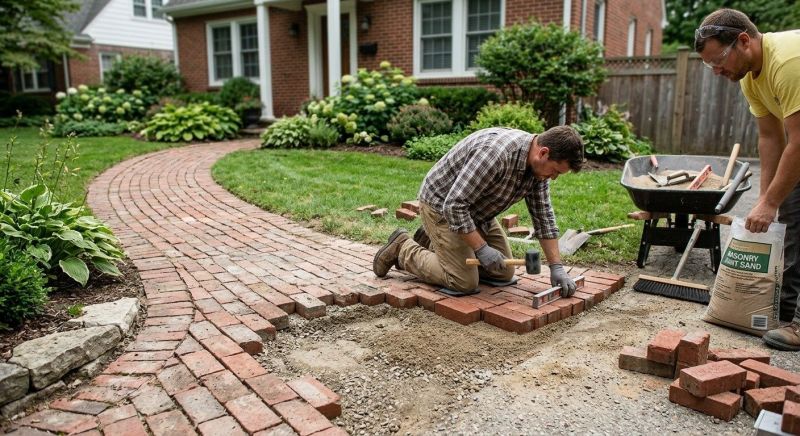 Brick Flatwork Repair in Middlesex County, NJ