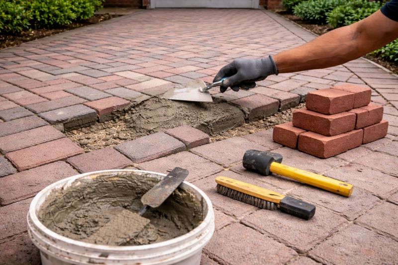 Brick Flatwork Repair in Piscataway, NJ