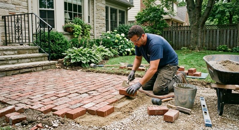 Brick Flatwork Repair in Warren, NJ