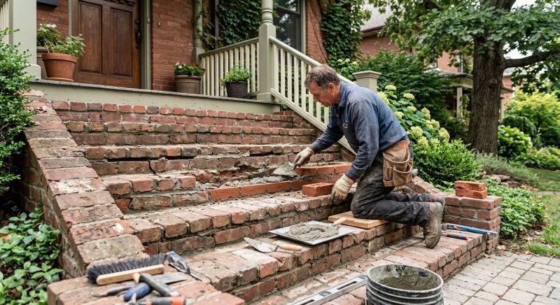 Brick Repair in Upper Black Eddy, PA