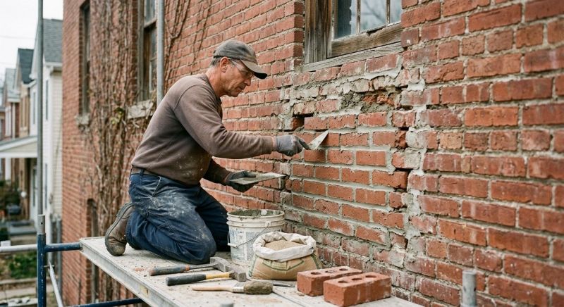 Brick Repair in Upper Black Eddy, PA