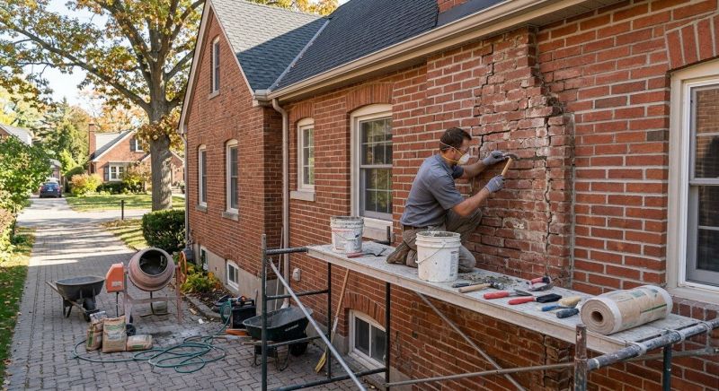 Brick Restoration in New Brunswick, NJ