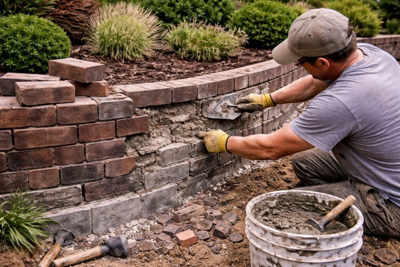 Brick Wall Repair in Dublin, PA