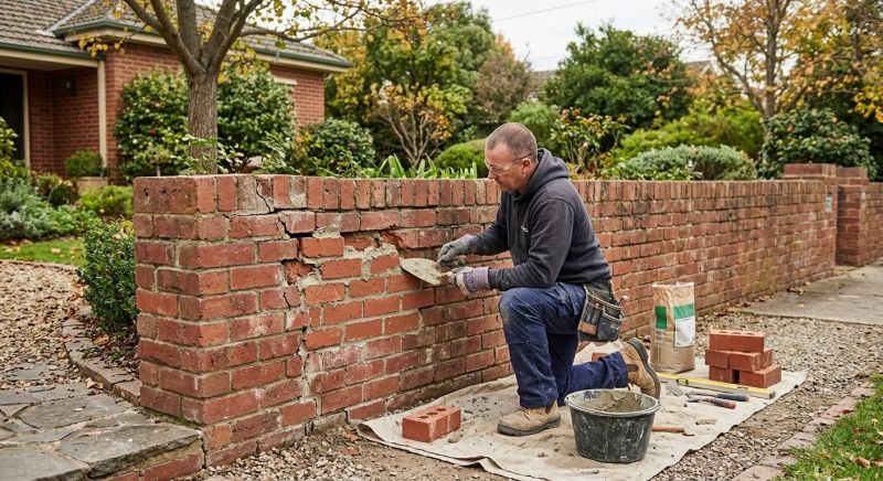 Brick Wall Repair in Newtown, PA