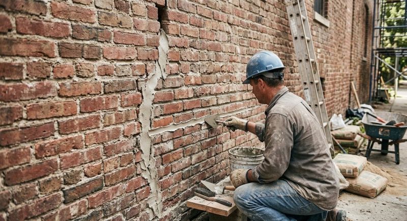 Brick Wall Repair in South Plainfield, NJ