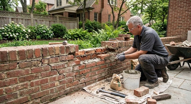Brick Wall Repair in Stewartsville, NJ