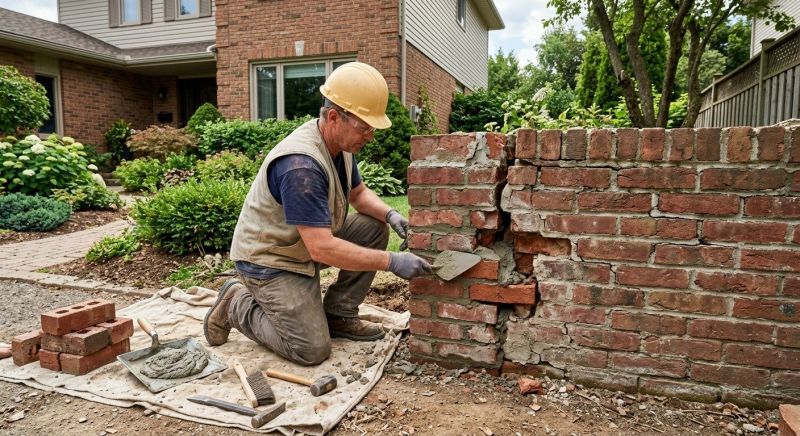 Brick Wall Repair in Stirling, NJ