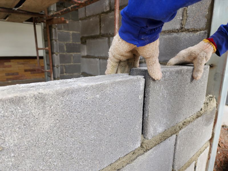 Concrete Block Repair in Easton, PA
