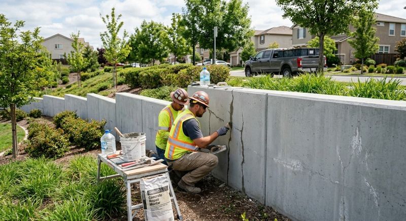 Retaining Wall Repair in Basking Ridge, NJ