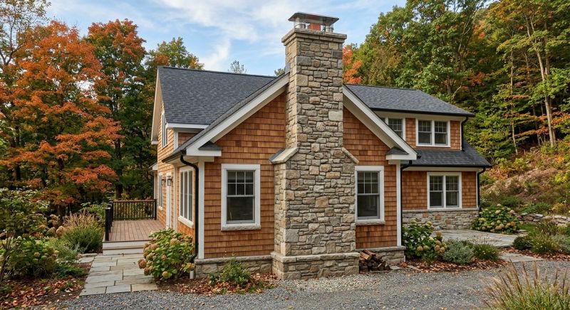 Stone Chimney Installation in Berkeley Heights, NJ