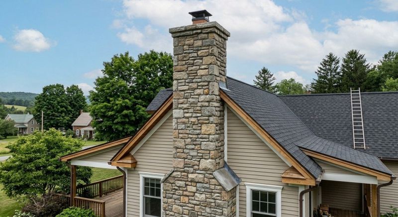 Stone Chimney Installation in Hampton, NJ