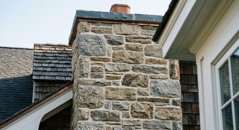 Stone Chimney Installation in Ottsville, PA