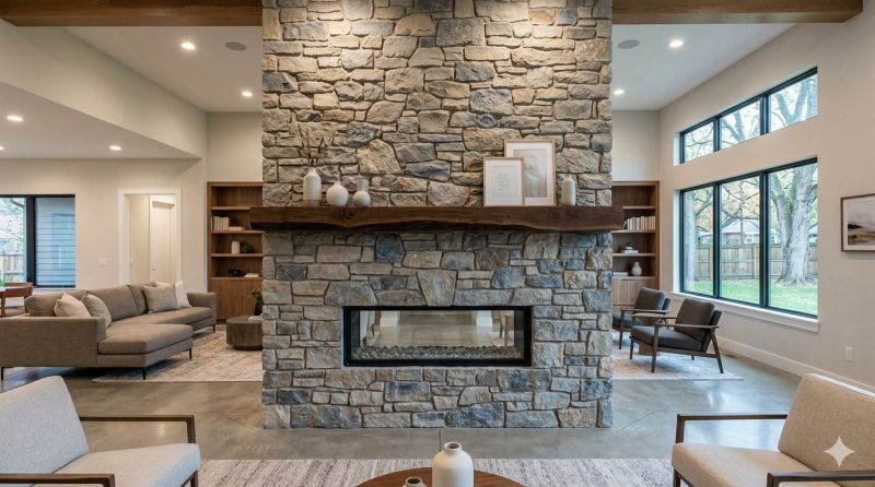 Stone Chimney Installation in Warren, NJ