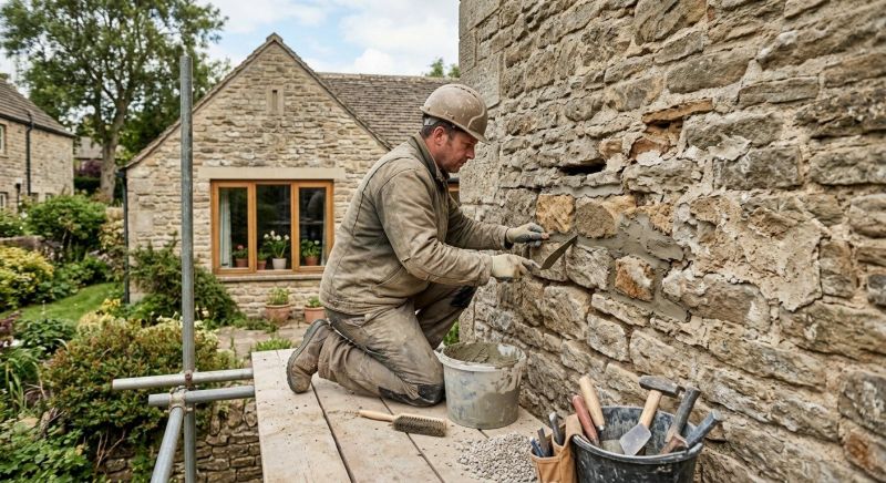 Stone Masonry Repair in Hackettstown, NJ