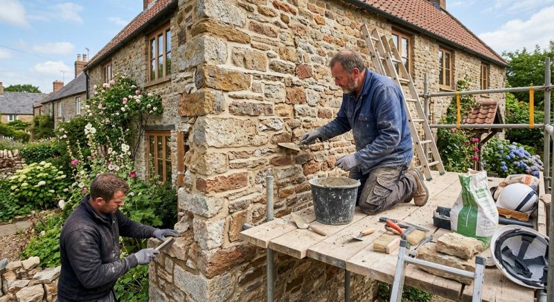 Stone Masonry Repair in Hunterdon County, NJ