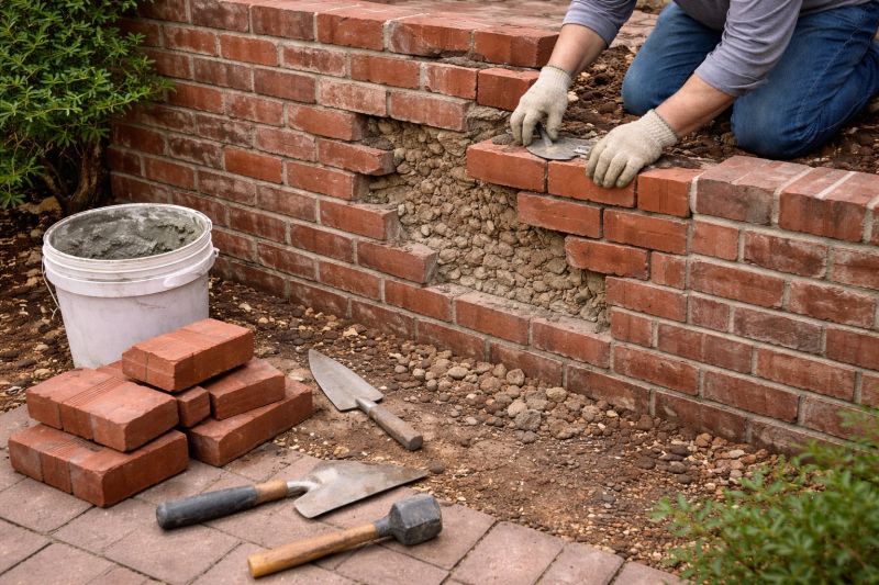 Stone Wall Repair in Trenton, NJ