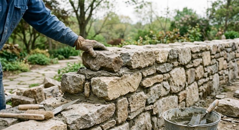 Stonework Installation in Mendham, NJ
