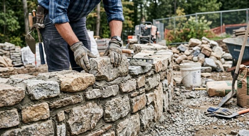 Stonework Installation in Ringoes, NJ