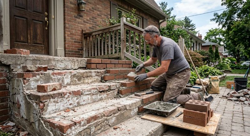Stonework Repair in New Brunswick, NJ