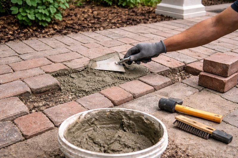 Brick Flatwork Repair in Bedminster, NJ